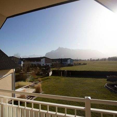 זלצבורג Ferienwohnung Untersbergblick מראה חיצוני תמונה